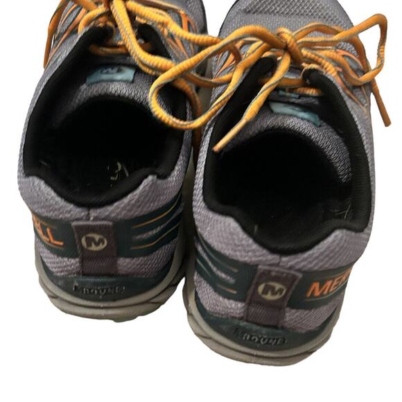 Merrell Mbound Monument/Flame Women's Athletic Running Hiking Shoes US 9.5 - Picture 6 of 13